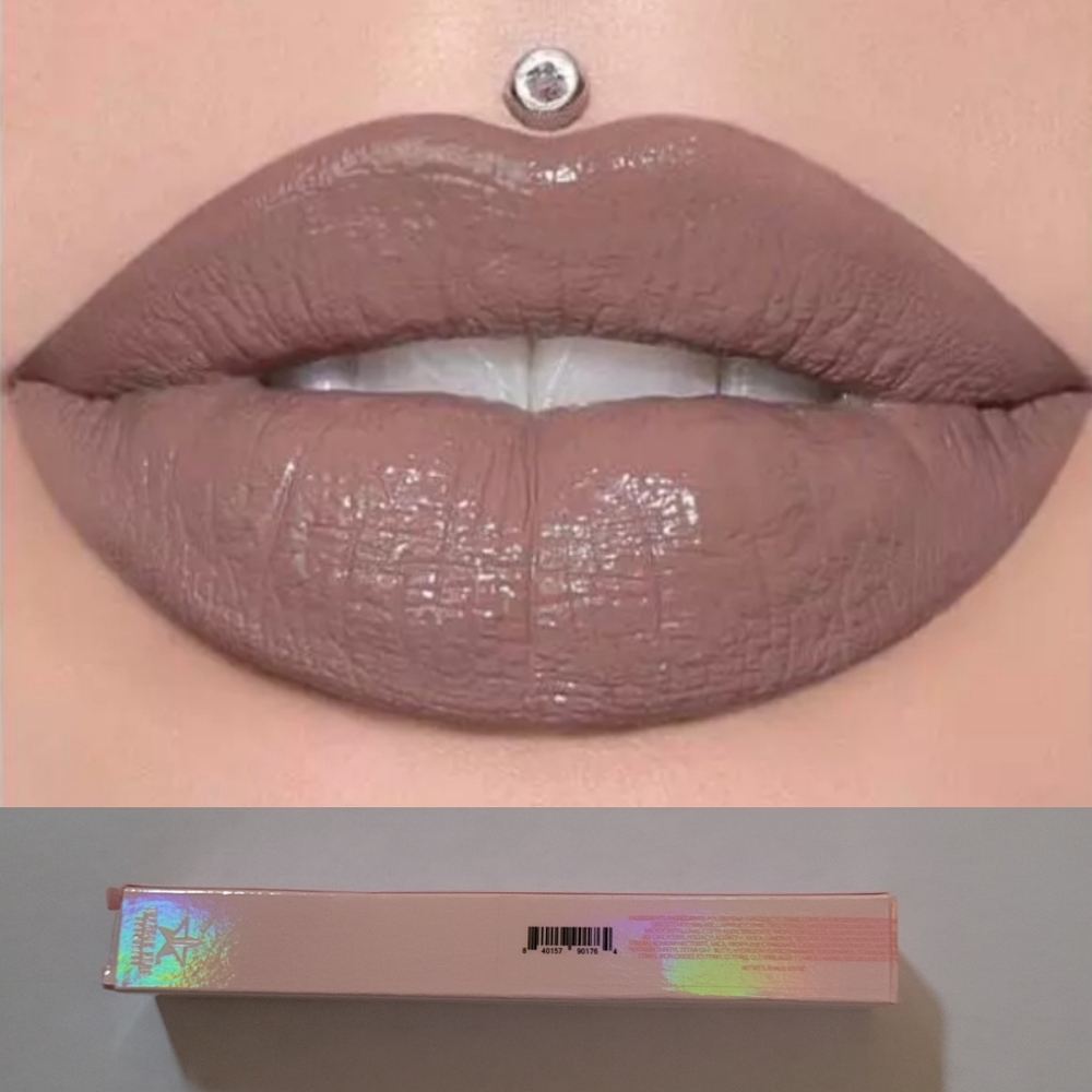 Jeffree Star Supreme Lip Gloss Tea Bag‎ Nude Brown